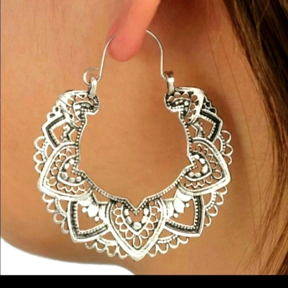 Jewelry - SOLD OUT. Exquisite Boho Silver Earrings